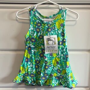 Flap Happy Kids Floral Fairy dress size 12mo UPF 50+ protective new with tags